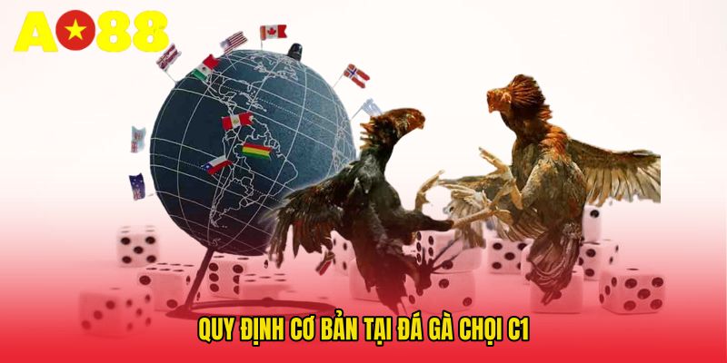Quy định cơ bản tại Đá gà chọi C1